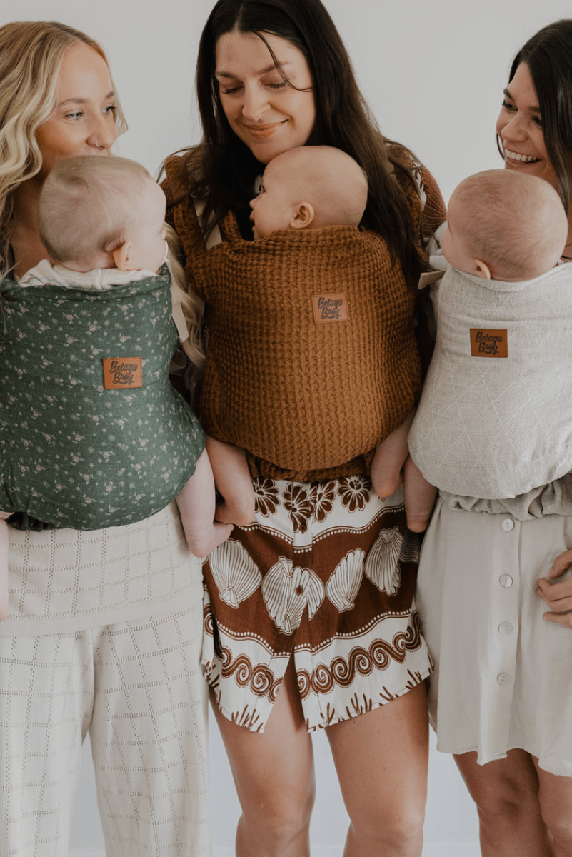 Rust Waffle Cove - Loveheld Collab - Beluga Baby Carriers