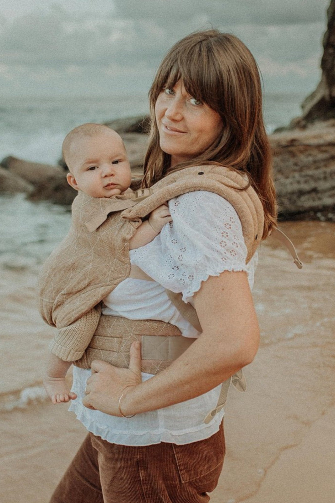 Valen Brown Gem Cove Baby Carrier - Beluga Baby Carriers