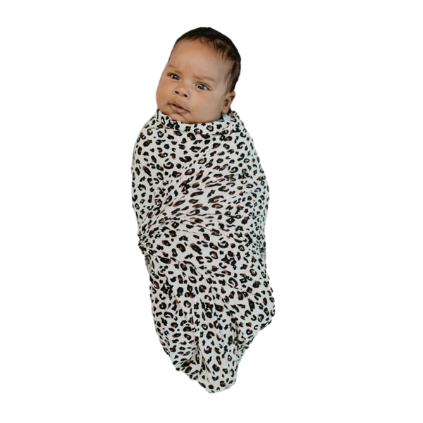Leopard swaddle on sale