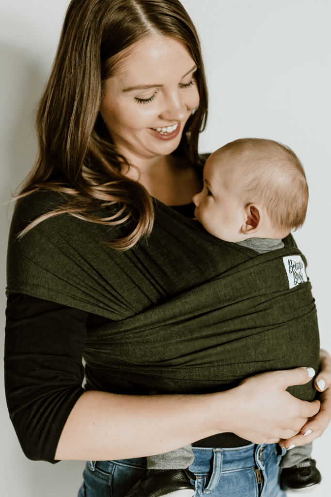 The Jessica Beluga Wrap - Heather Green - Beluga Baby Carriers