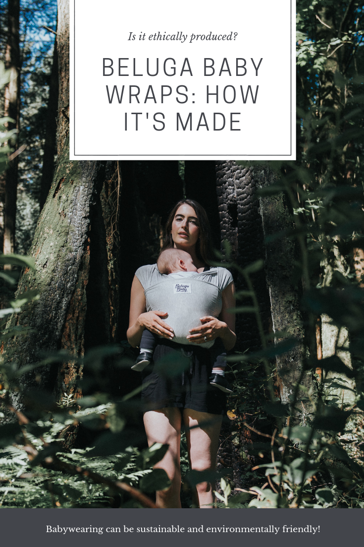 Beluga Baby Slings & Swaddles: sustainably made from our studio to your bundle of joy