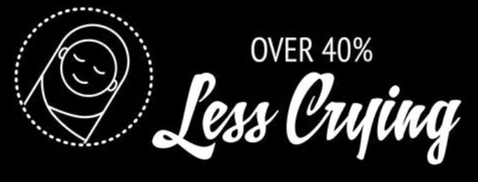 Reduces Crying by over 40% in newborn babies