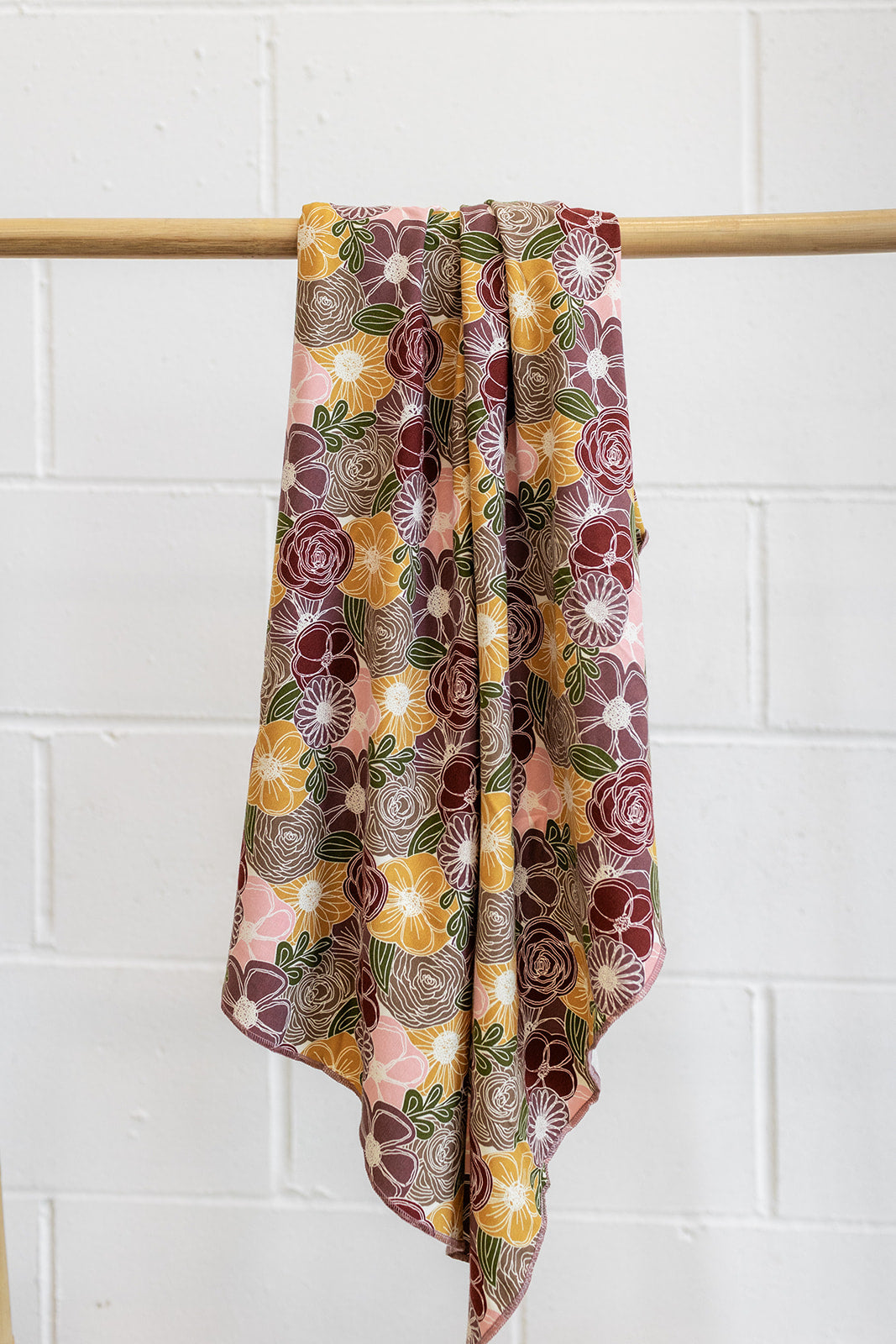 Golden Bloom Perfect Bamboo Swaddle