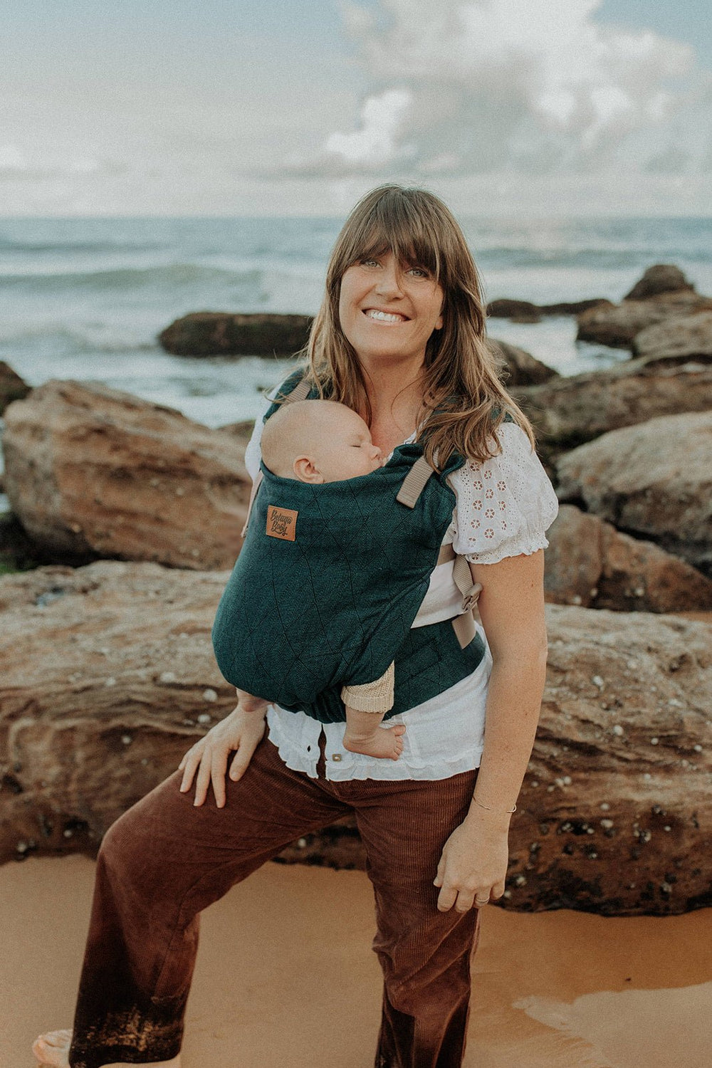 Bryson Teal Gem Cove Baby Carrier - Beluga Baby Carriers