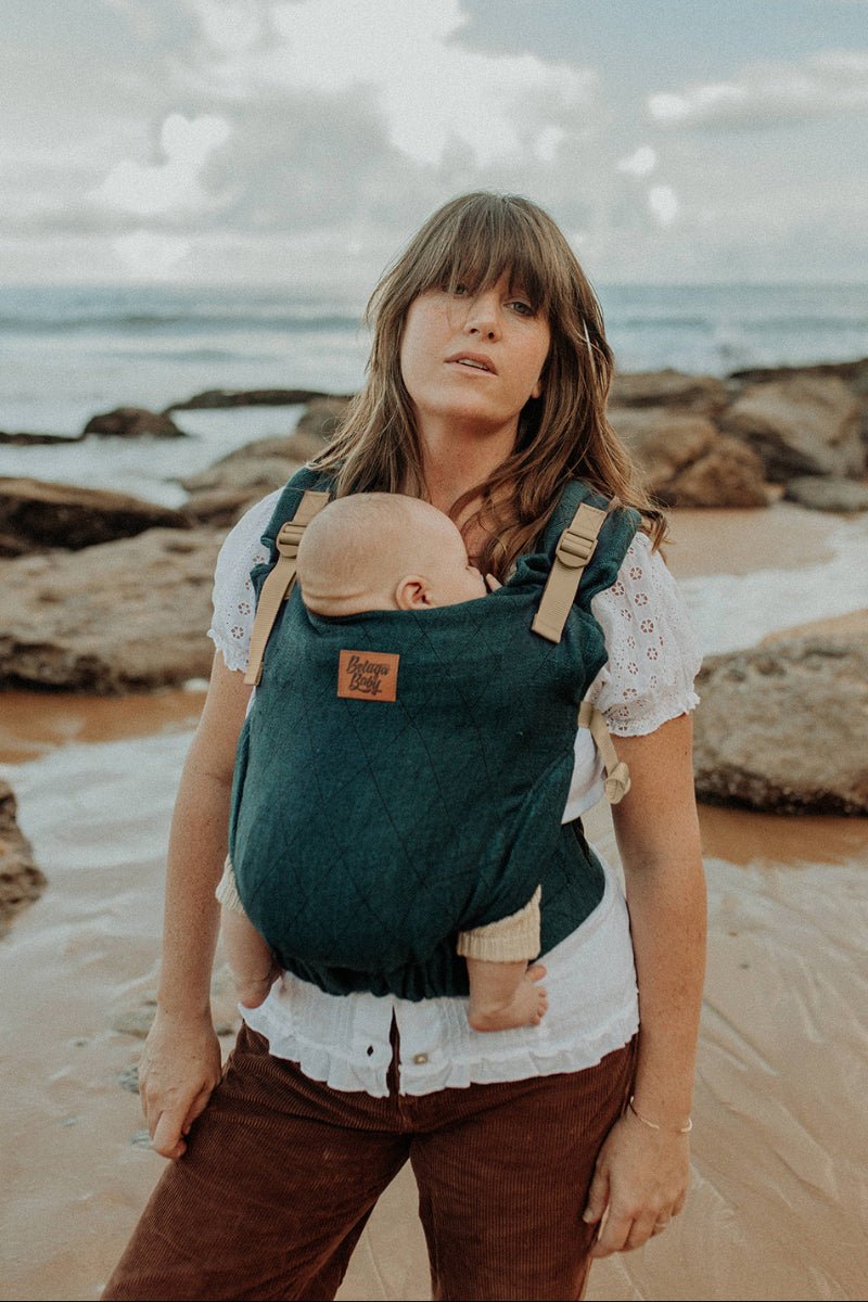 Bryson Teal Gem Cove Baby Carrier - Beluga Baby Carriers