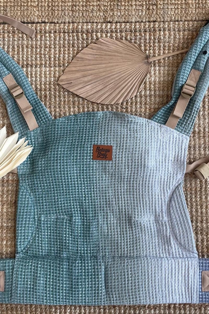 Eden Sea Ombre Waffle Cove Baby Carrier - Beluga Baby Carriers