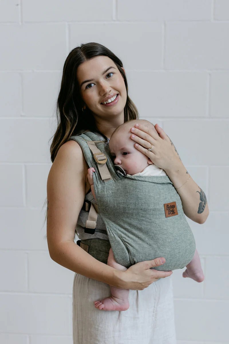 Moss - Cove Baby Carrier - Beluga Baby Carriers