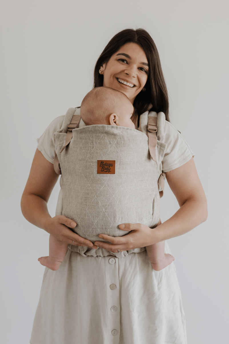 Preorder Beige Gem Cove - Loveheld Collab - Beluga Baby Carriers