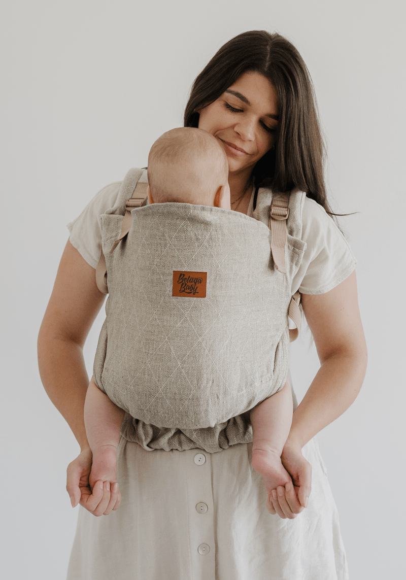 Preorder Beige Gem Cove - Loveheld Collab - Beluga Baby Carriers