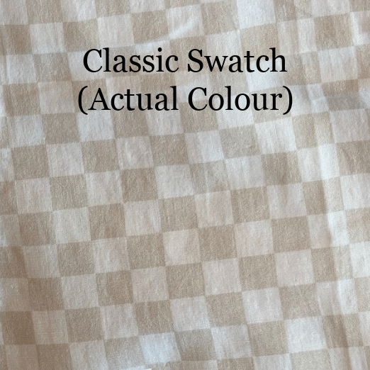 Preorder - Tan Checkers Cove Baby Carrier - Beluga Baby Carriers