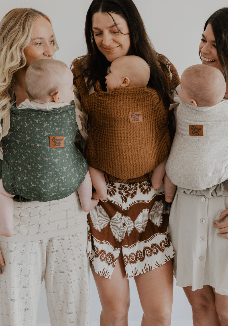 Rust Waffle Cove - Loveheld Collab - Beluga Baby Carriers