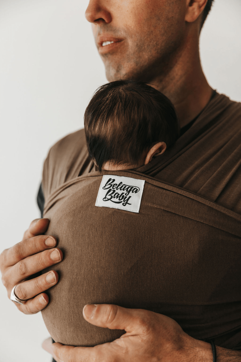 The Fable Beluga Wrap - Americano - Beluga Baby Carriers