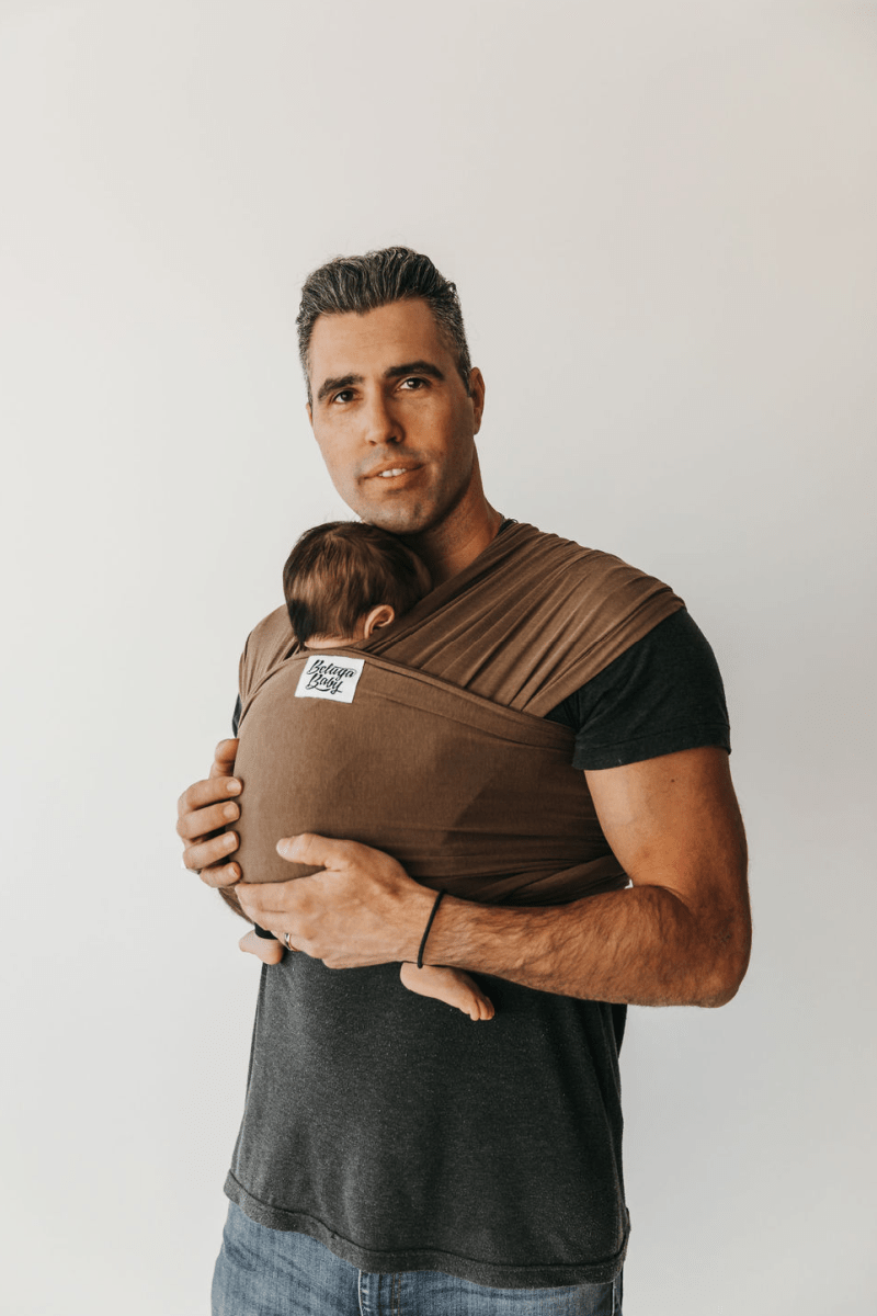The Fable Beluga Wrap - Americano - Beluga Baby Carriers