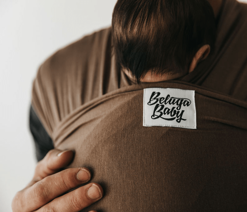 The Fable Beluga Wrap - Americano - Beluga Baby Carriers