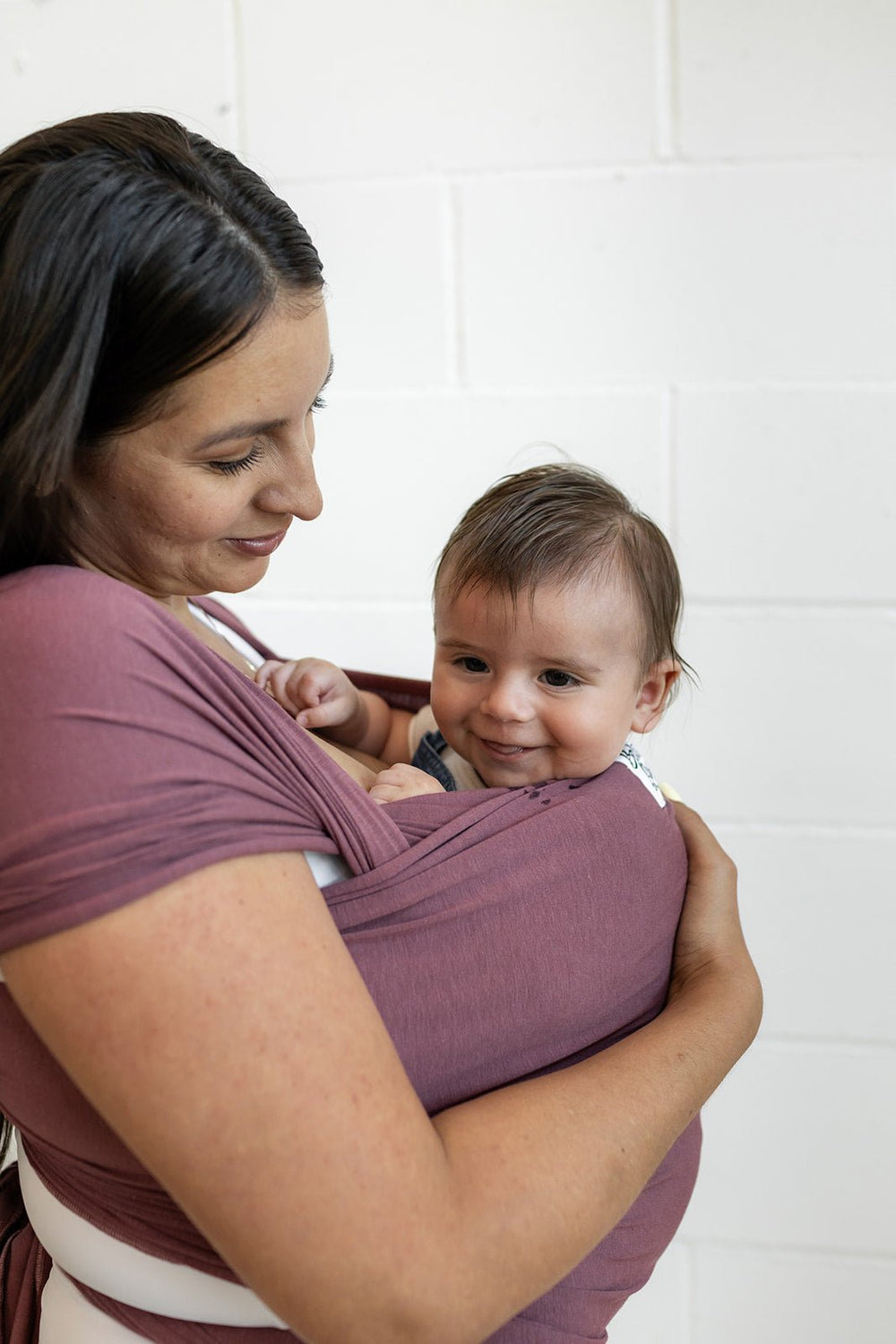 The Mulberry - Dusty Mauve - Beluga Baby Carriers