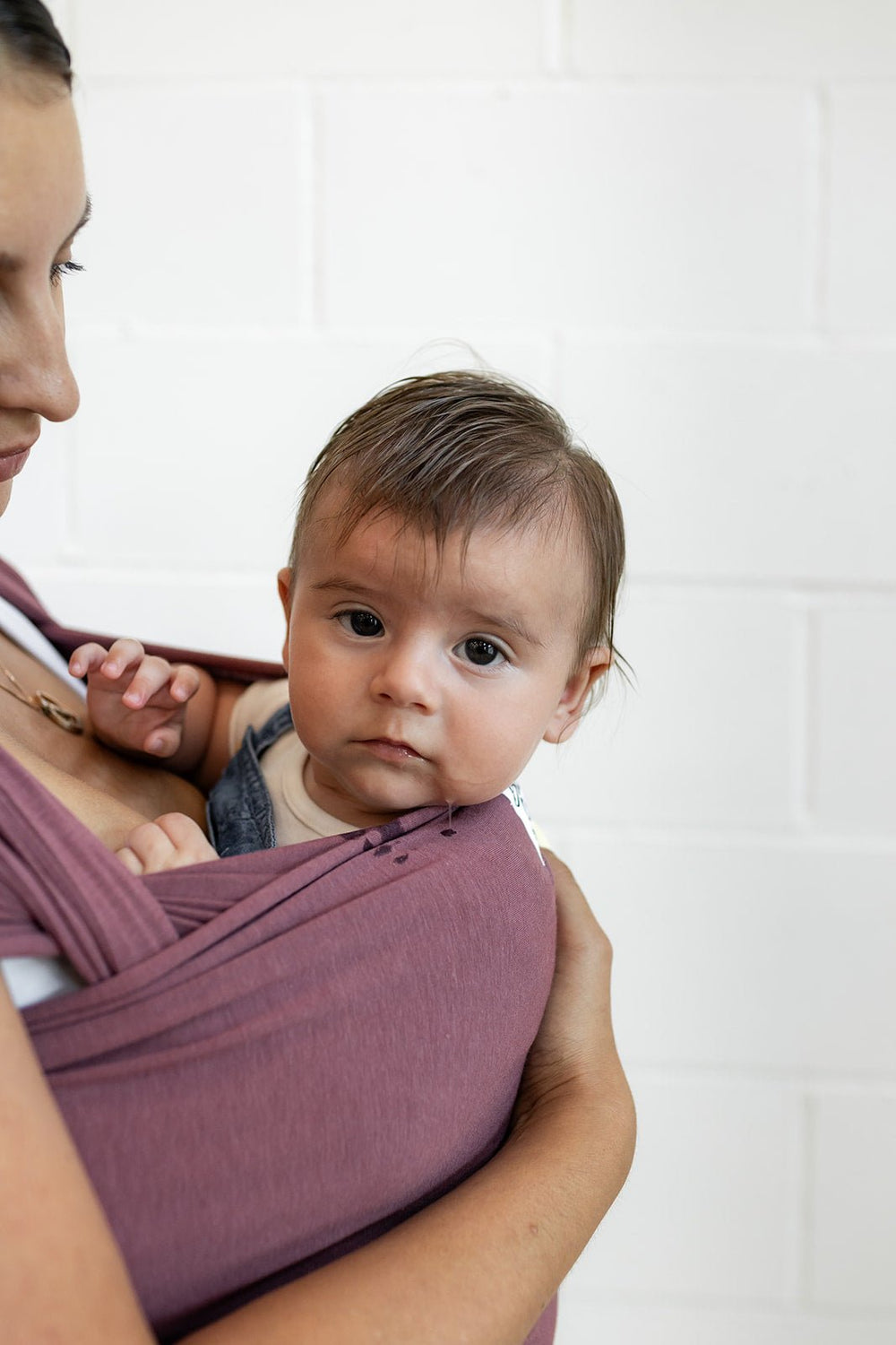 The Mulberry - Dusty Mauve - Beluga Baby Carriers