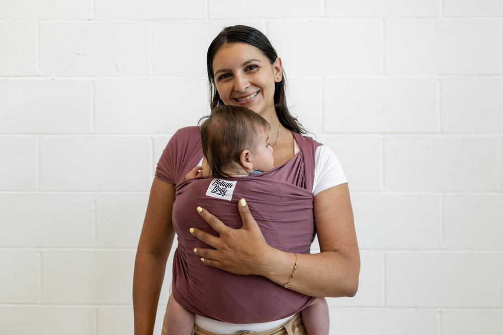 The Mulberry - Dusty Mauve - Beluga Baby Carriers