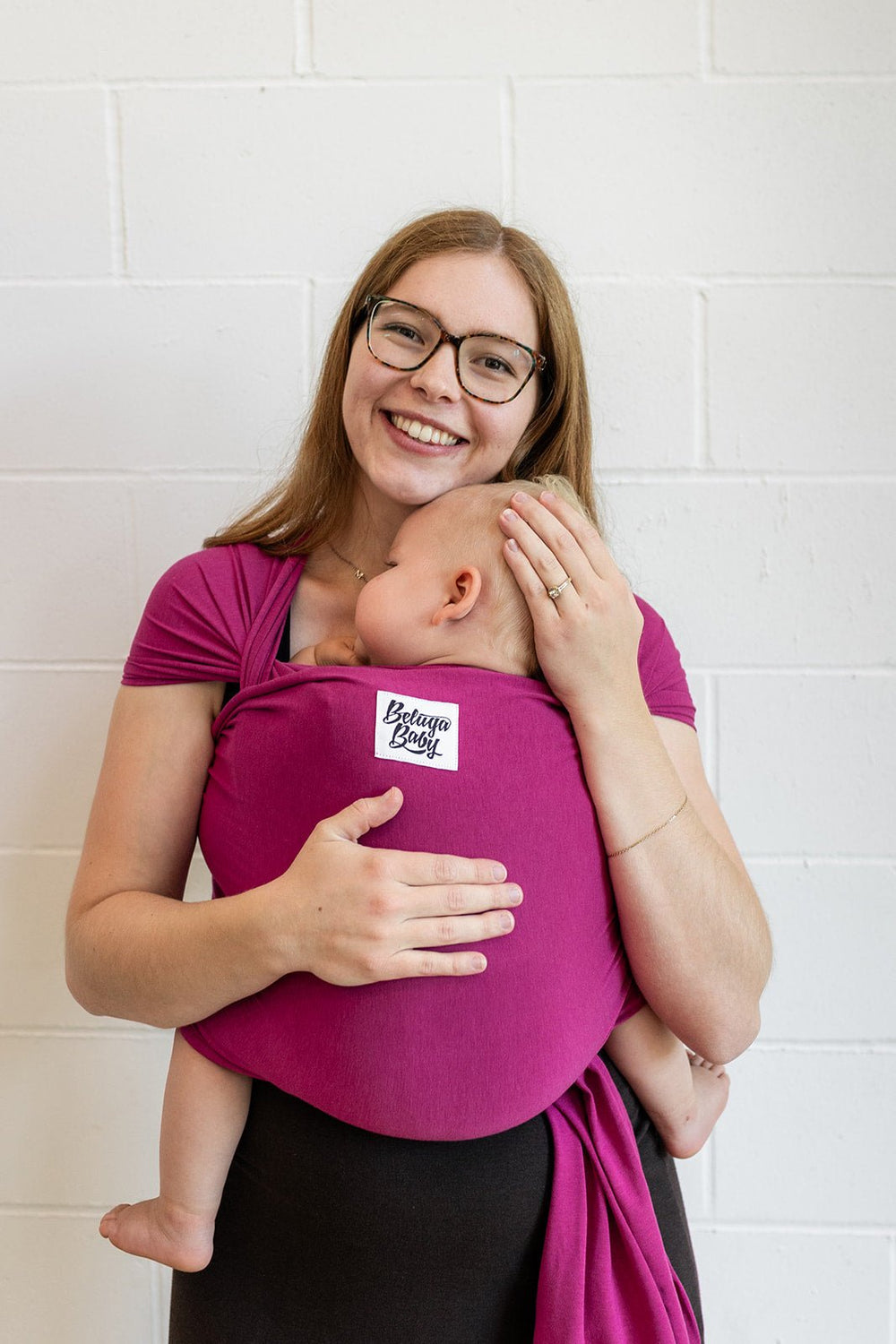 The Raspberry Glow - Magenta - Beluga Baby Carriers