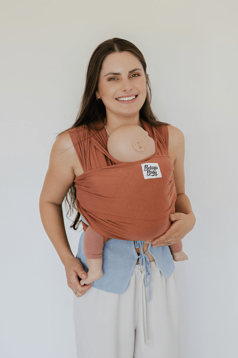 The Sedona Beluga Wrap - Red Earth - Beluga Baby Carriers