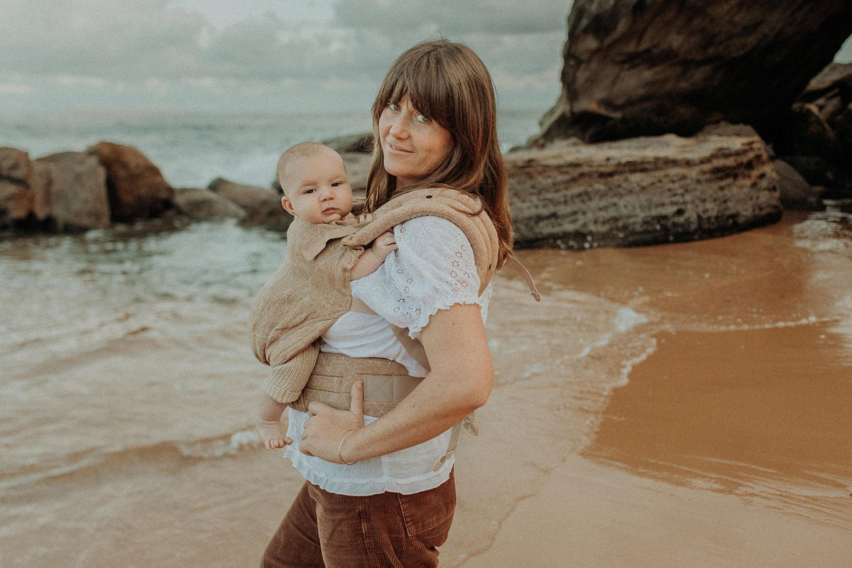 Valen Brown Gem Cove Baby Carrier - Beluga Baby Carriers