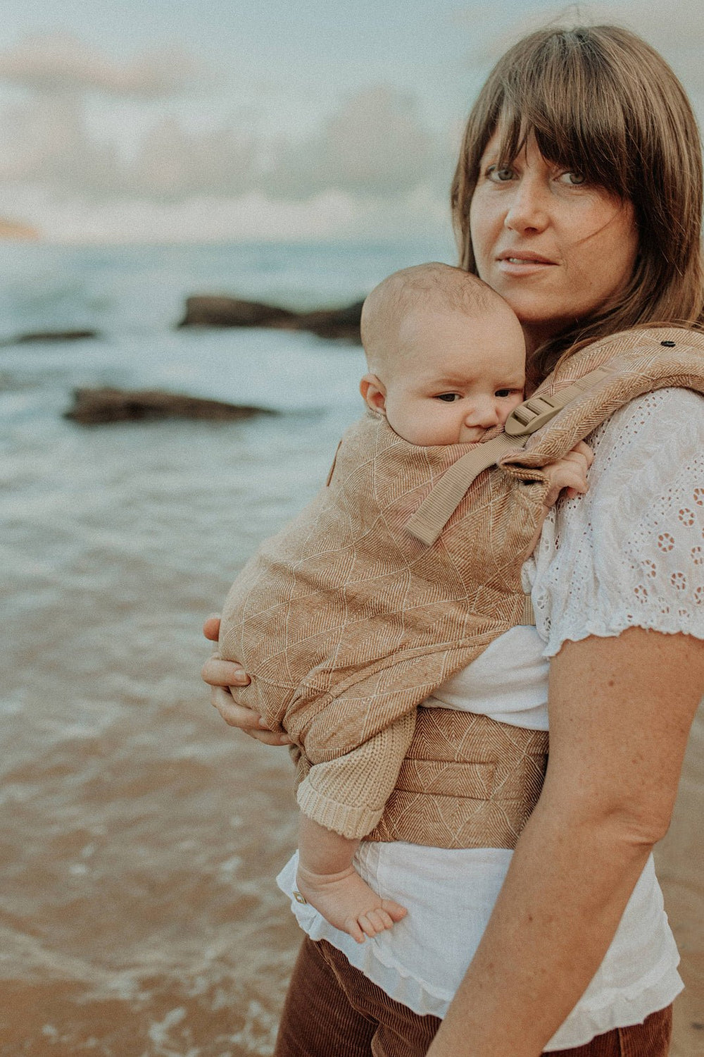 Valen Brown Gem Cove Baby Carrier - Beluga Baby Carriers