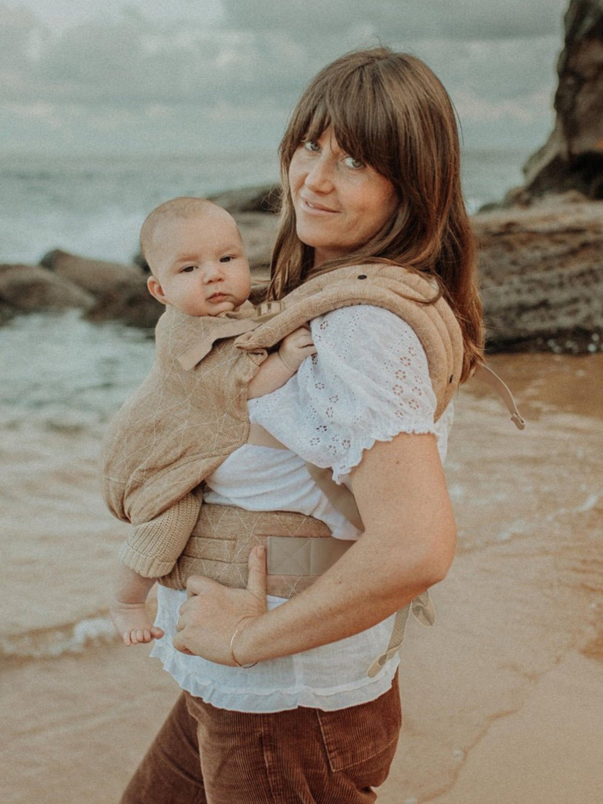 Valen Brown Gem Cove Baby Carrier - Beluga Baby Carriers