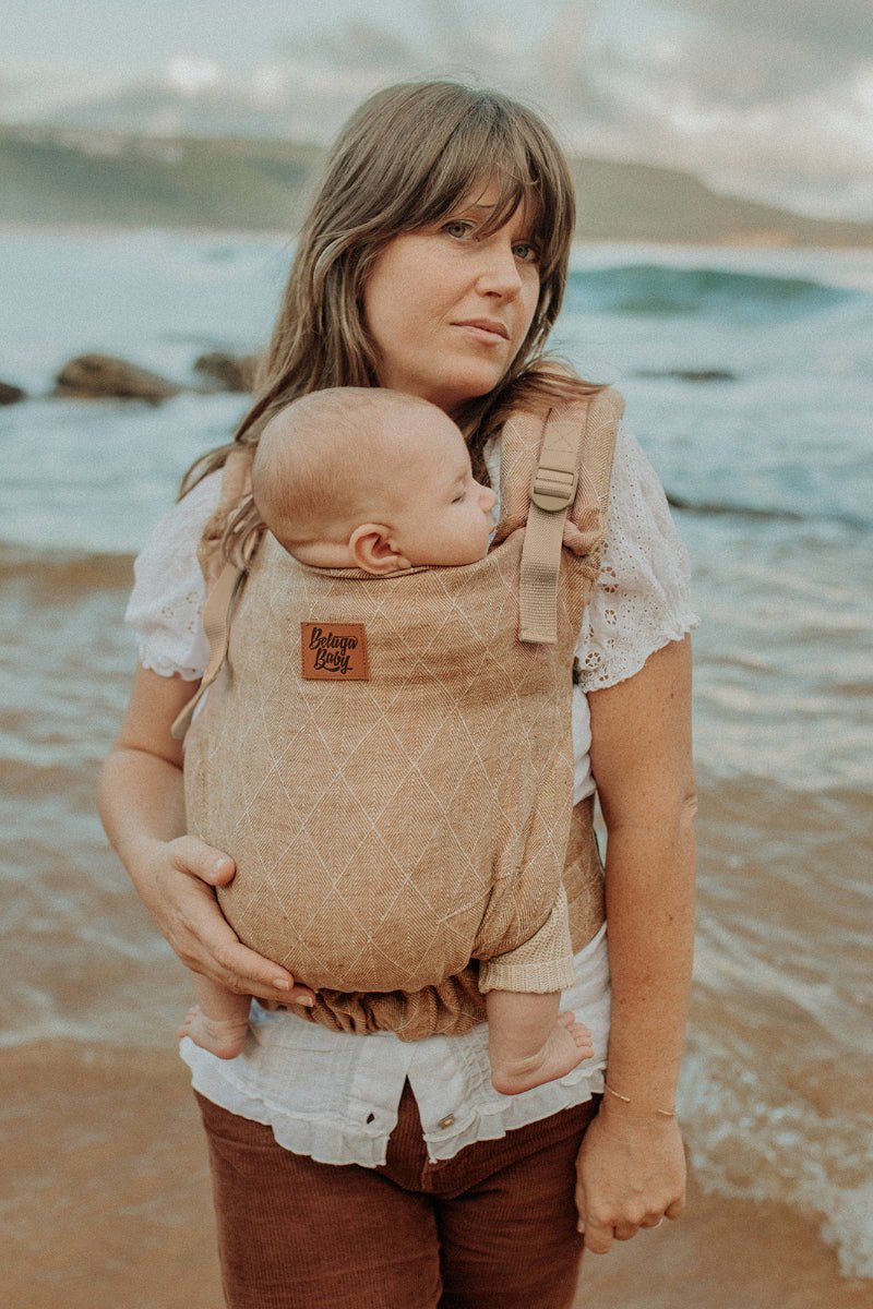 Valen Brown Gem Cove Baby Carrier - Beluga Baby Carriers