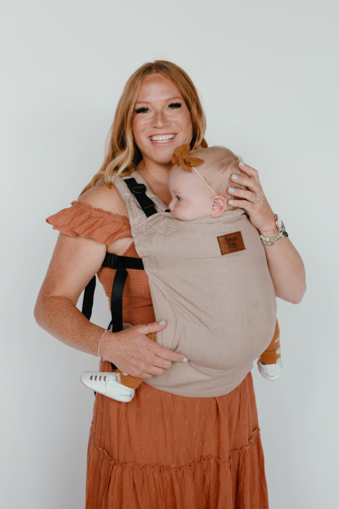 Beluga baby deals wrap front facing