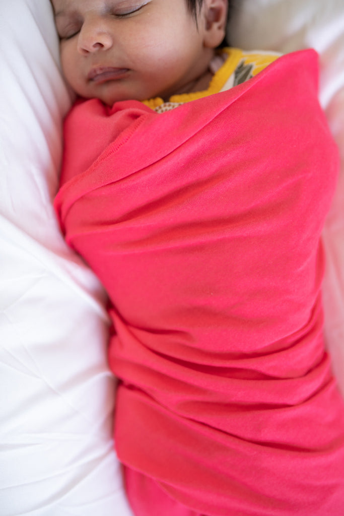Flamingo Perfect Swaddle - Bright Pink