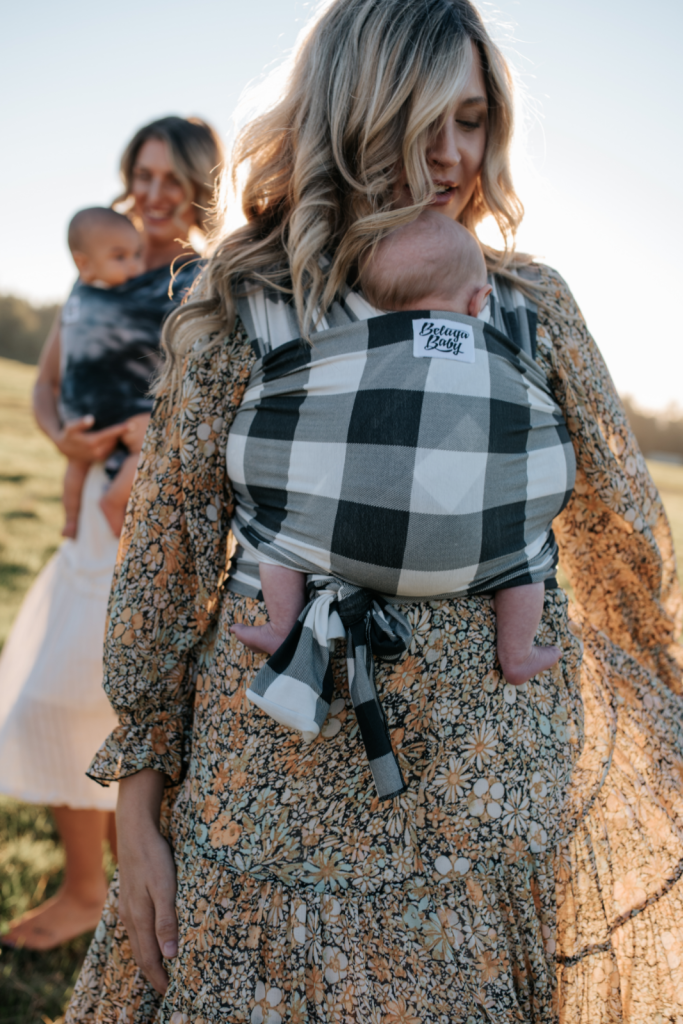 Buffalo plaid baby carrier hotsell