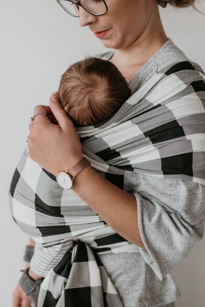 White top baby wrap