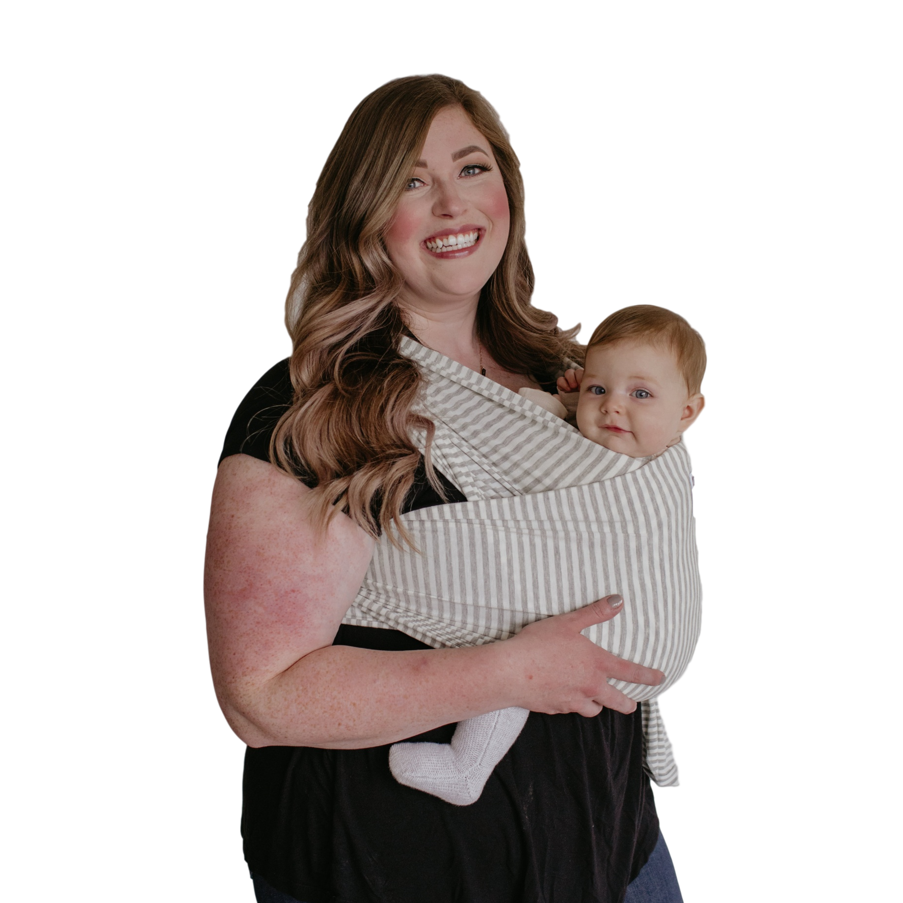 Extra long top baby wrap