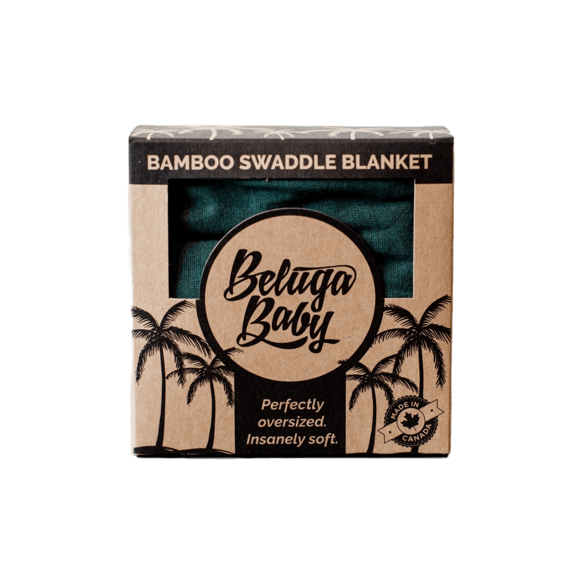 Spruce Perfect Bamboo Swaddle - Beluga Baby Carriers