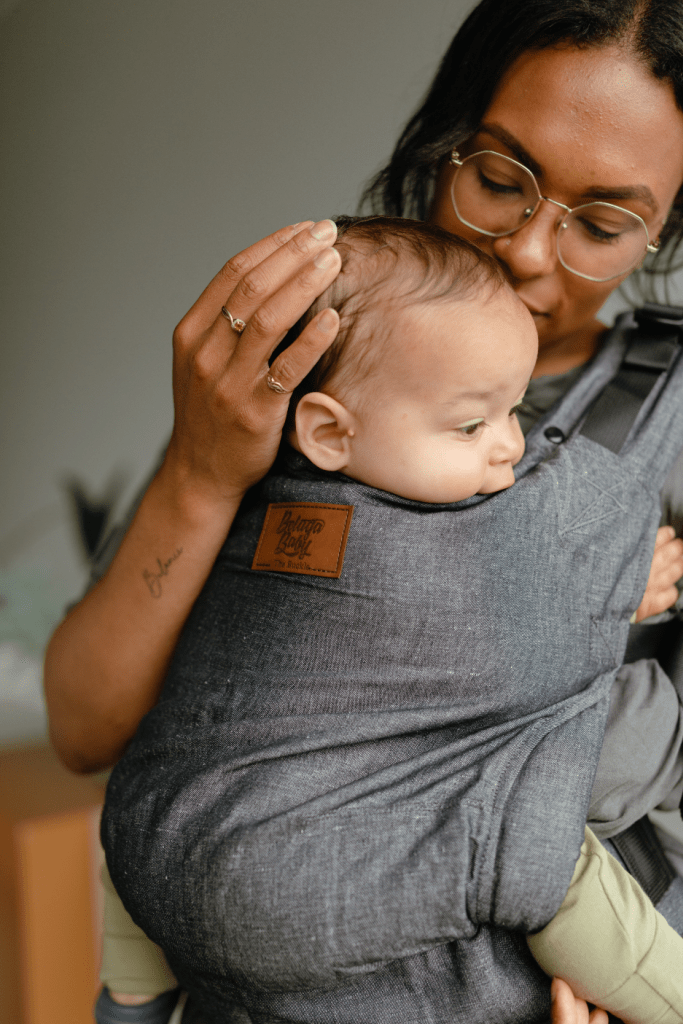 The Beluga Buckle V1 - Grey (Ready To Ship) - Beluga Baby Carriers