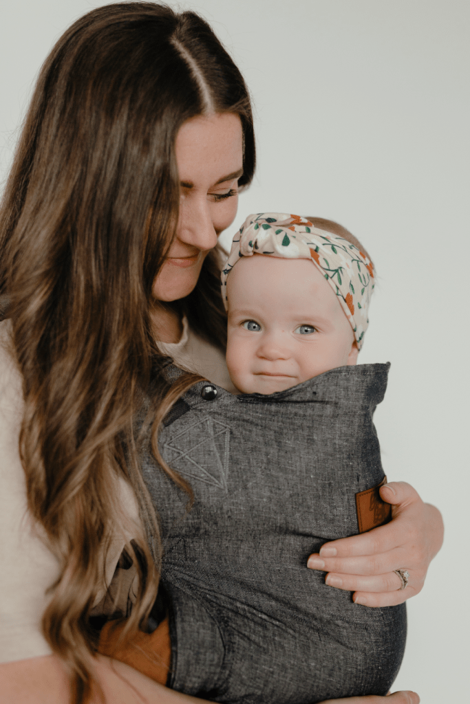 The Beluga Buckle V1 - Grey (Ready To Ship) - Beluga Baby Carriers