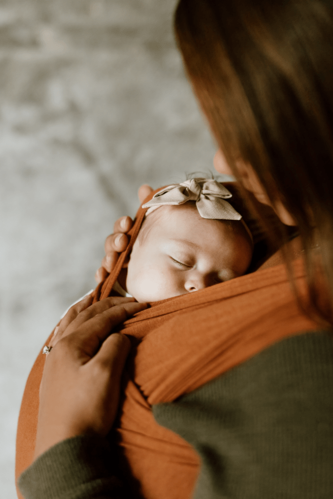 The Campbell Beluga Wrap - Rust - Beluga Baby Carriers