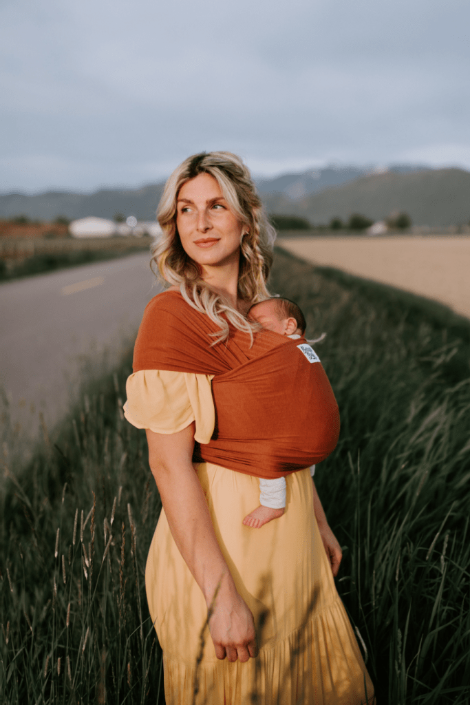 The Campbell Beluga Wrap - Rust - Beluga Baby Carriers