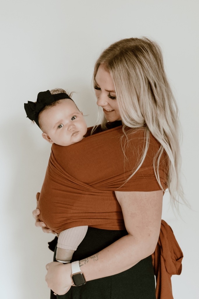 The Campbell Beluga Wrap - Rust - Beluga Baby Carriers