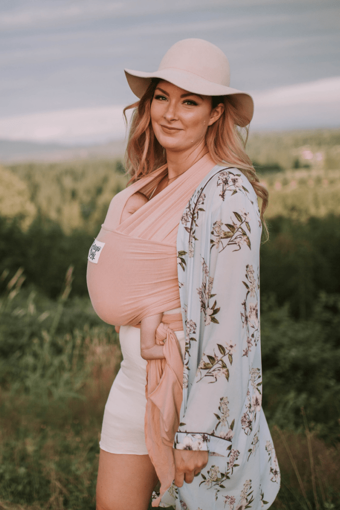 The Lillian Beluga Wrap - Blush - Beluga Baby Carriers