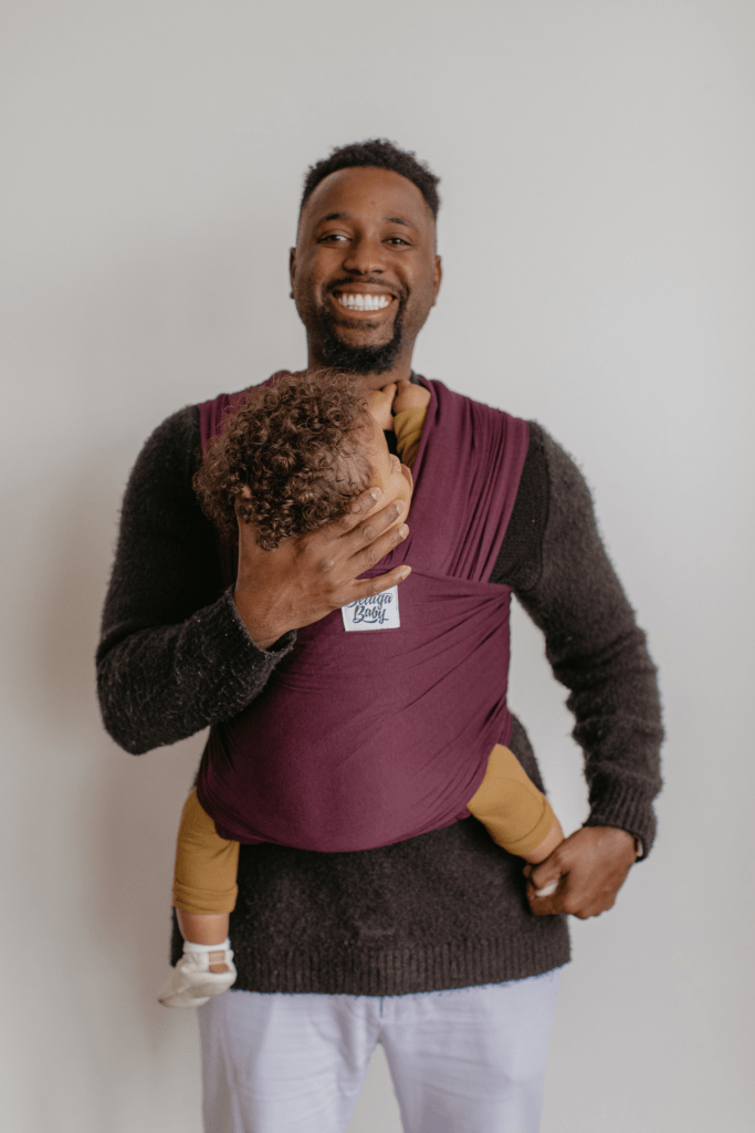 The Ophelia Beluga Wrap - Wine - Beluga Baby Carriers
