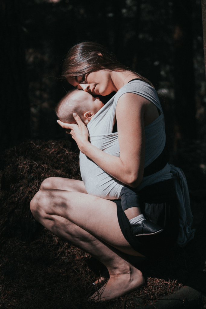 The Rachel Beluga Wrap - Light Grey Heather - Beluga Baby Carriers